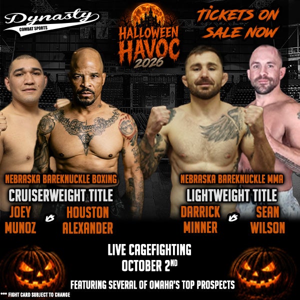 More Info for Dynasty Combat Sports: Halloween Havoc 2026