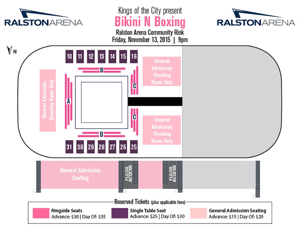 Bikini N Boxing Liberty First Credit Union Arena