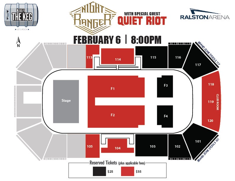 Night Ranger with Quiet Riot Liberty First Credit Union Arena