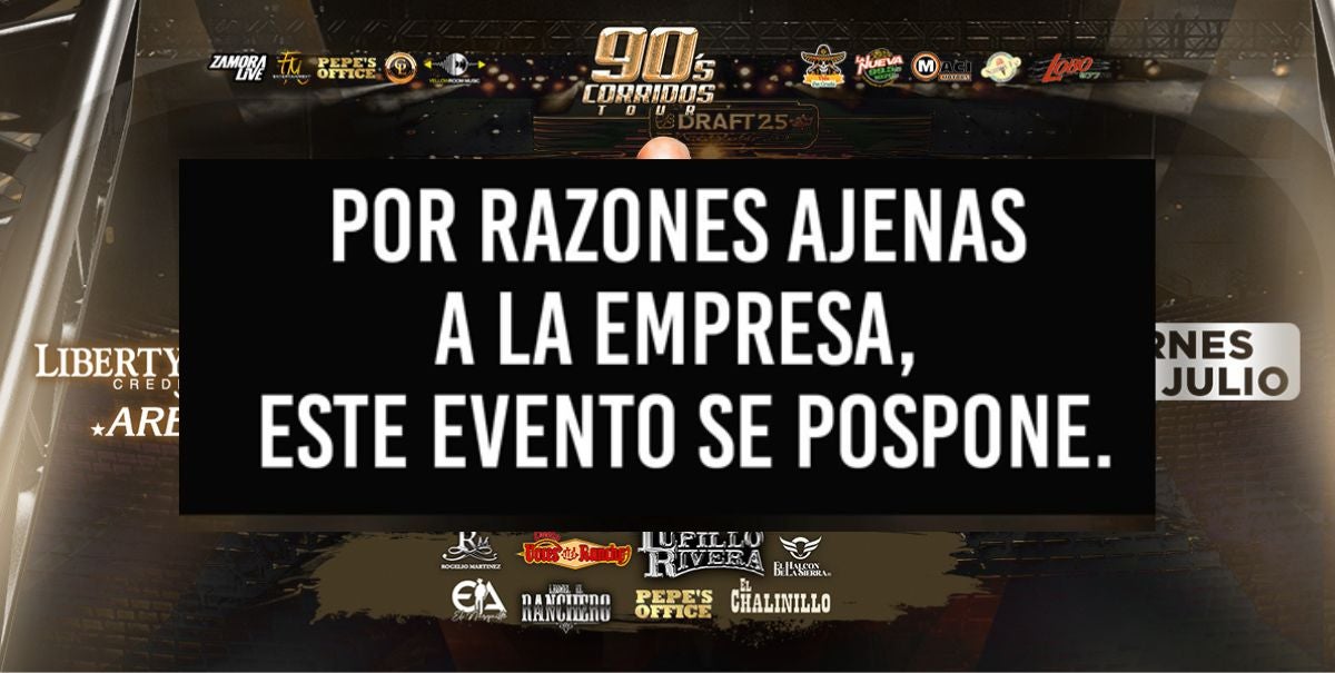 More Info for 90's Corridos Tour - POSTPONED